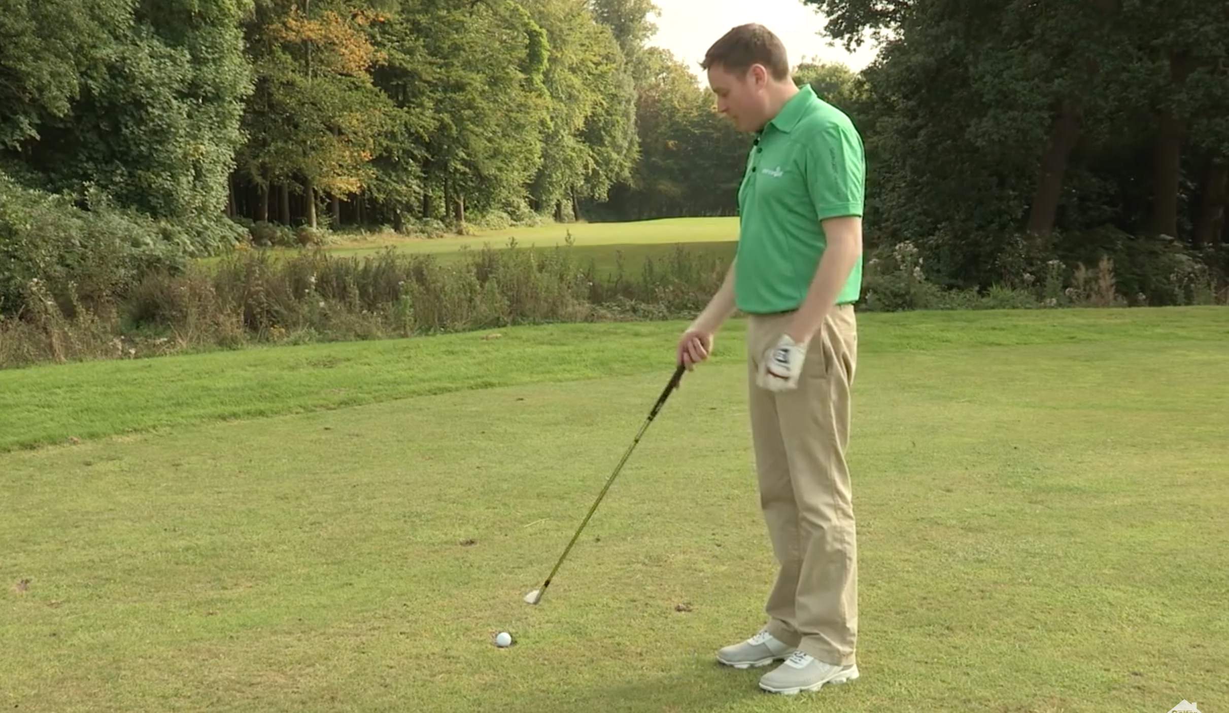 Tip: What to do when playing out of an old divot