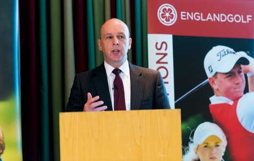 England Golf chief executive David Joy looks to the future