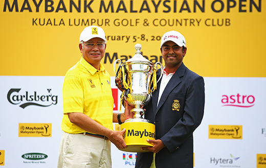 India's Anirban Lahiri seals Malaysian Open title