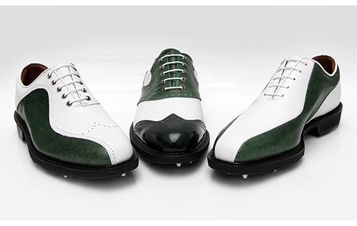 Green Leather MyJoys released by FootJoy in time for The Masters