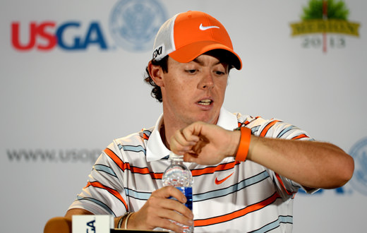 US Open golf: Rory McIlroy speaks to the press