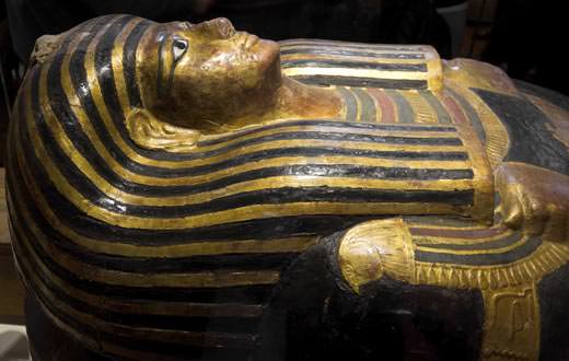 North East: 'Cursed' Egyptian mummy buried under course