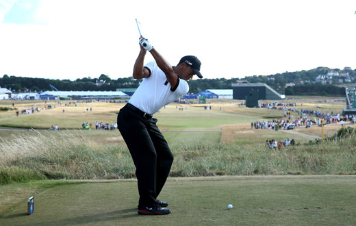 Open Golf: Tiger Woods off to rock-solid start