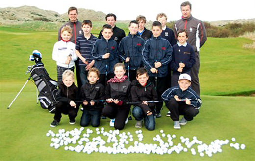Scotland: Young golfers come up Trumps