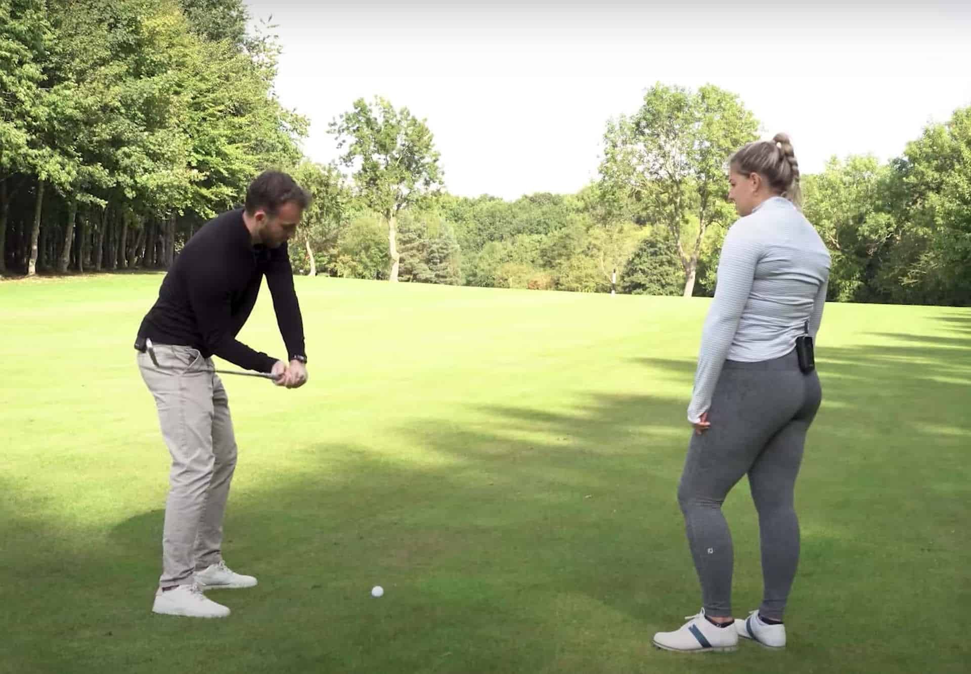 How to shallow the golf club