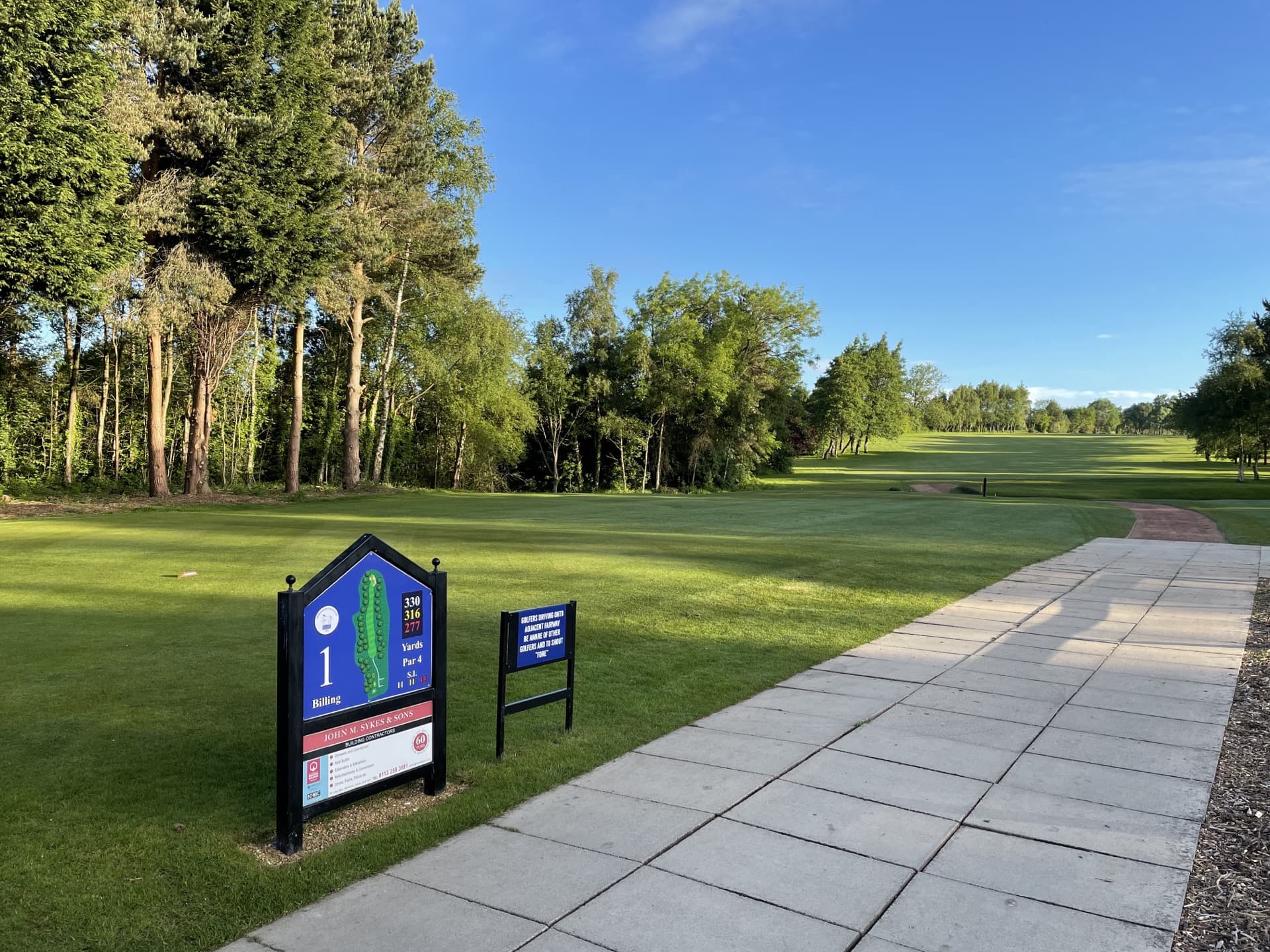 horsforth golf club photos