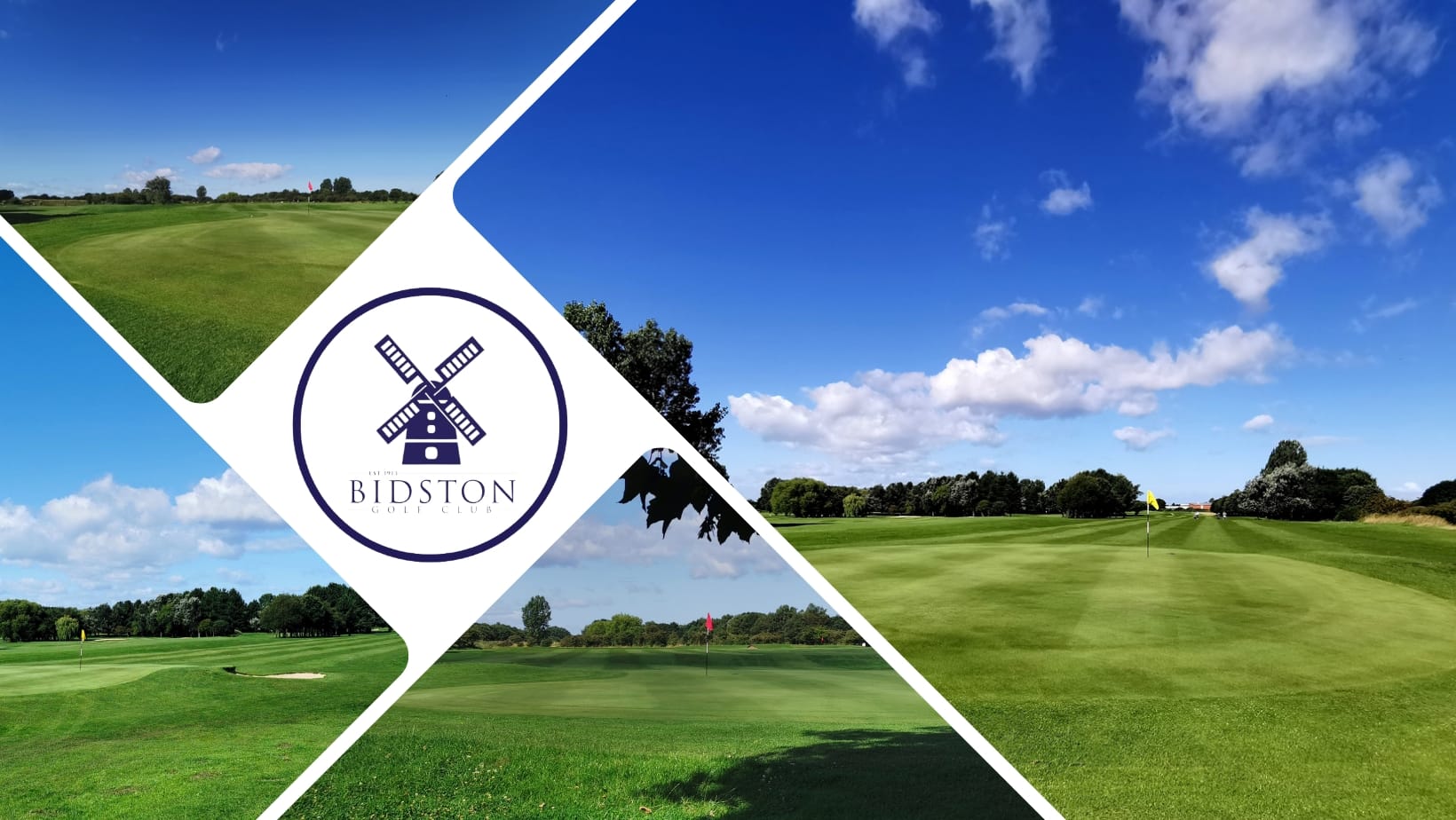 bidston golf club collage