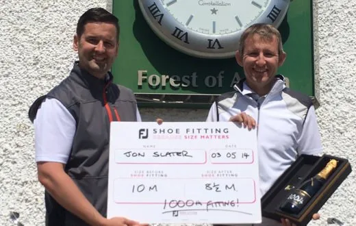 FootJoy fit 1,000th customer in educational mission