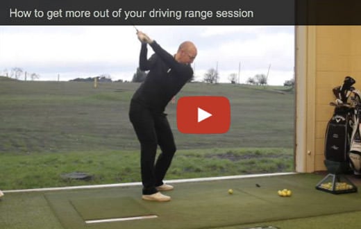 Get more out of your driving range practise session