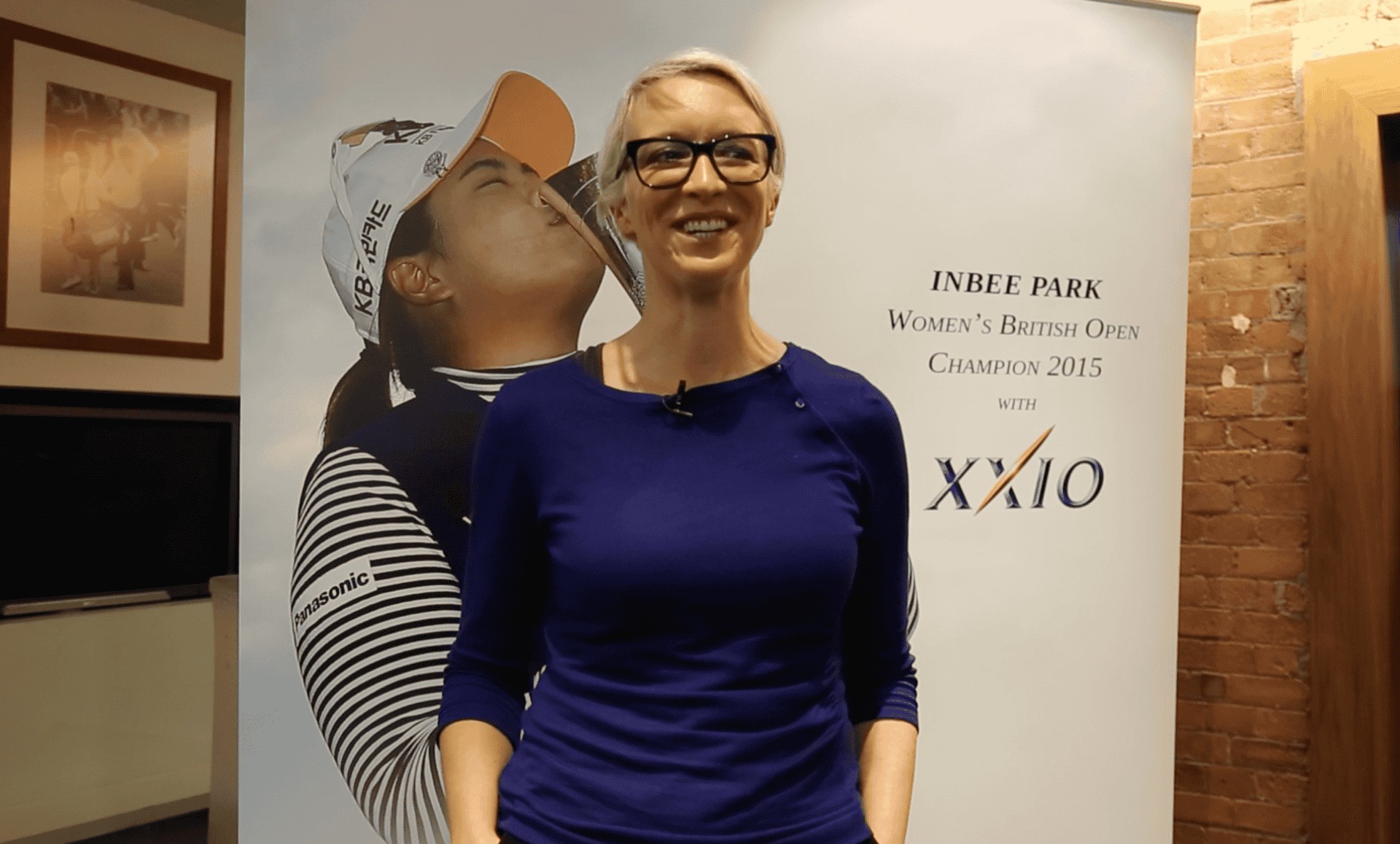 Georgie Bingham golf interview