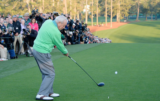 The Masters: Nicklaus, Palmer and Player tee us off