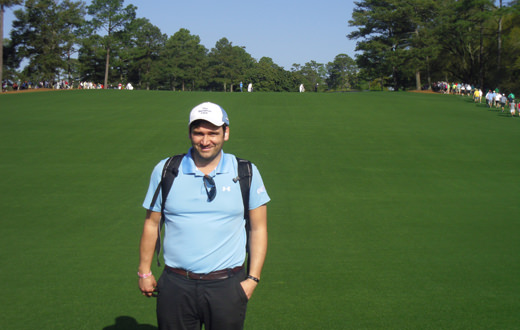 Blog: Mark Townsend's first visit to Augusta National