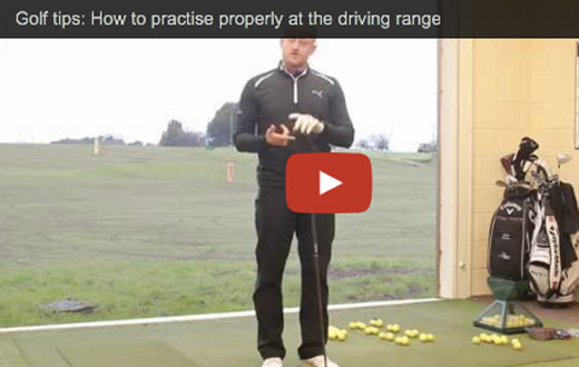 Golf tips: Add more focus and purpose to driving range practise
