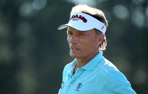 Golf tips: Bernhard Langer demonstrates how to play the fade and drawn shot