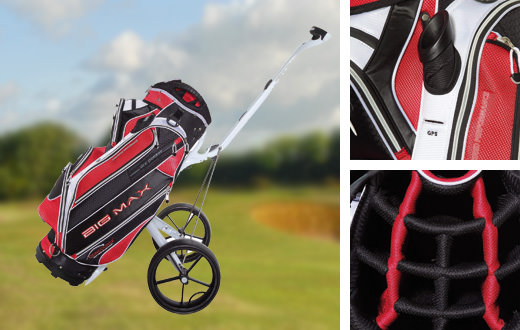 Golf equipment: The bag with the built-in trolley