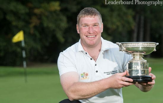 England Golf: Ninth time lucky for Cumbria's Will Bowe