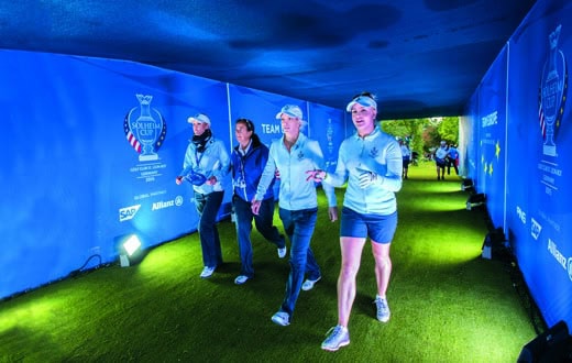 Charley Hull on her Solheim playing partners and gimmes