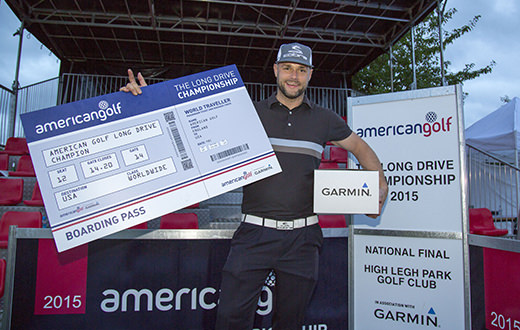 American Golf crown first ever Long Drive Champion