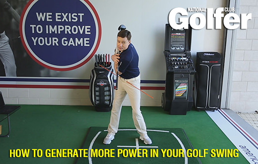 Instruction: How to increase the power in your golf swing