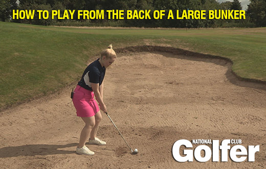 Instruction: How to play the dreaded 30-yard bunker shot