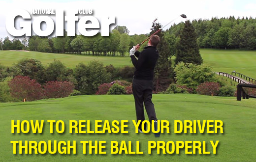 How to release your driver properly through the ball