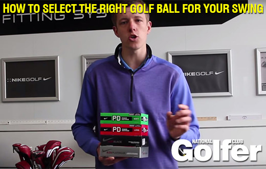 How to select the right golf ball for your swing