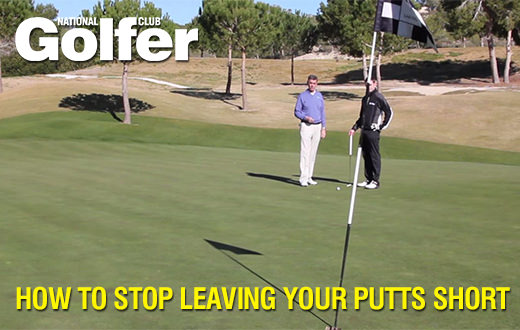 How to stop leaving putts short
