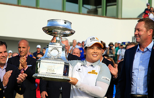 Park completes PGA Championship hat-trick
