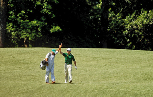 Masters 2012: Final round in pictures