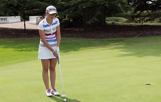 Golf video tips: Keep your wrists quiet with this putting drill