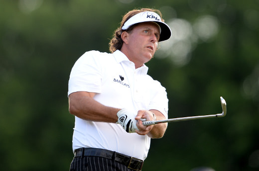 US Open golf: Mickelson in prime position at Merion