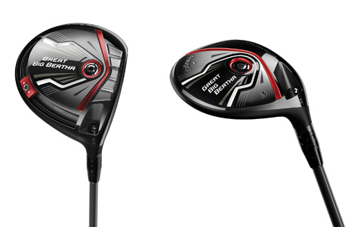 New Great Big Bertha driver and fairways from Callaway