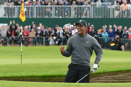 OPEN GOLF: Tiger poised to pounce at Lytham