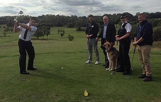 South East: Undercover cop using golf skills to beat crime