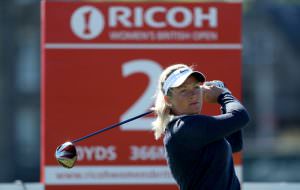 Women's British Open: Pettersen moves into contention