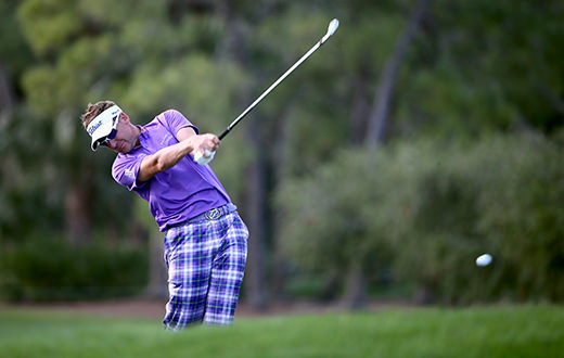 Why is Ian Poulter prone to the odd shank?