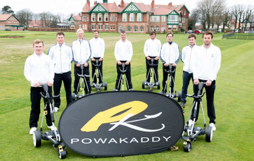 PowaKaddy FW7 trolleys presented to elite amateurs