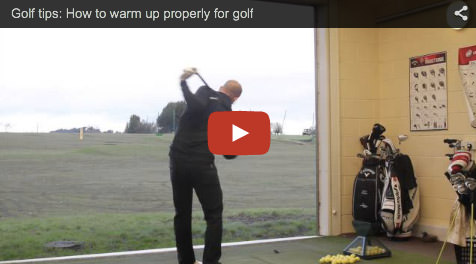 How to warm up your body and mind for golf