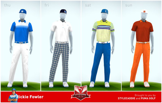 Golf fashion: Puma launch new StyleCaddie application