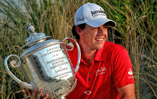 PGA Golf: Highlights from Rory McIlroy's 2012 win at Kiawah