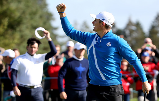 Ryder Cup: Europe secure first day lead