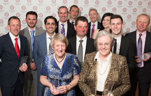 Inspirational figures honoured by England Golf