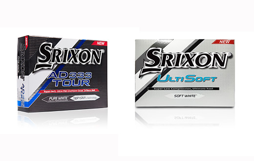 Equipment: Srixon launch UltiSoft and new AD333 Tour