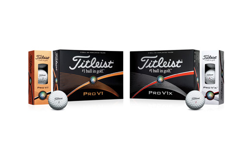 Titleist launch new Pro V1 and Pro V1x balls