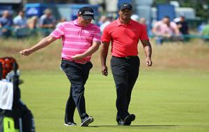 Tour Notebook: Tiger and Dufner play practice round