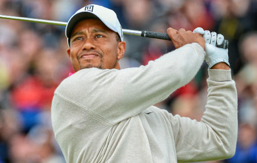 OPEN GOLF: Tiger Woods' 2-iron