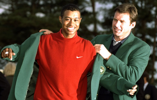 Tiger Woods: 'I fell asleep hugging the Green Jacket like a blanket.'