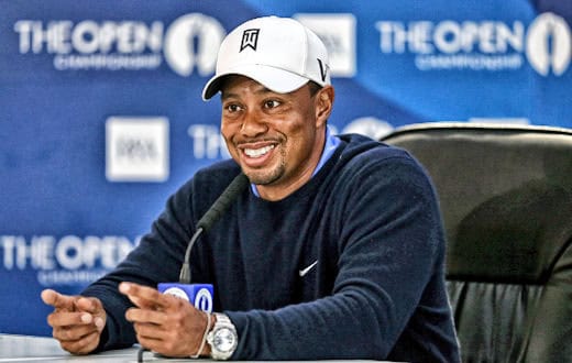 OPEN GOLF: Tiger Woods press conference - National Club Golfer