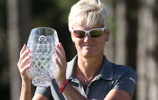 VIDEO: Trish Johnson wins Ladies Scottish Open