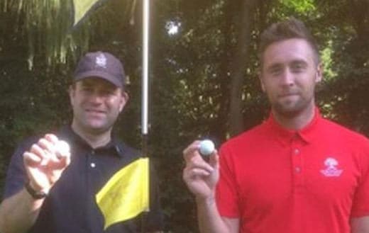 This club is famous for... The hole that was halved in one